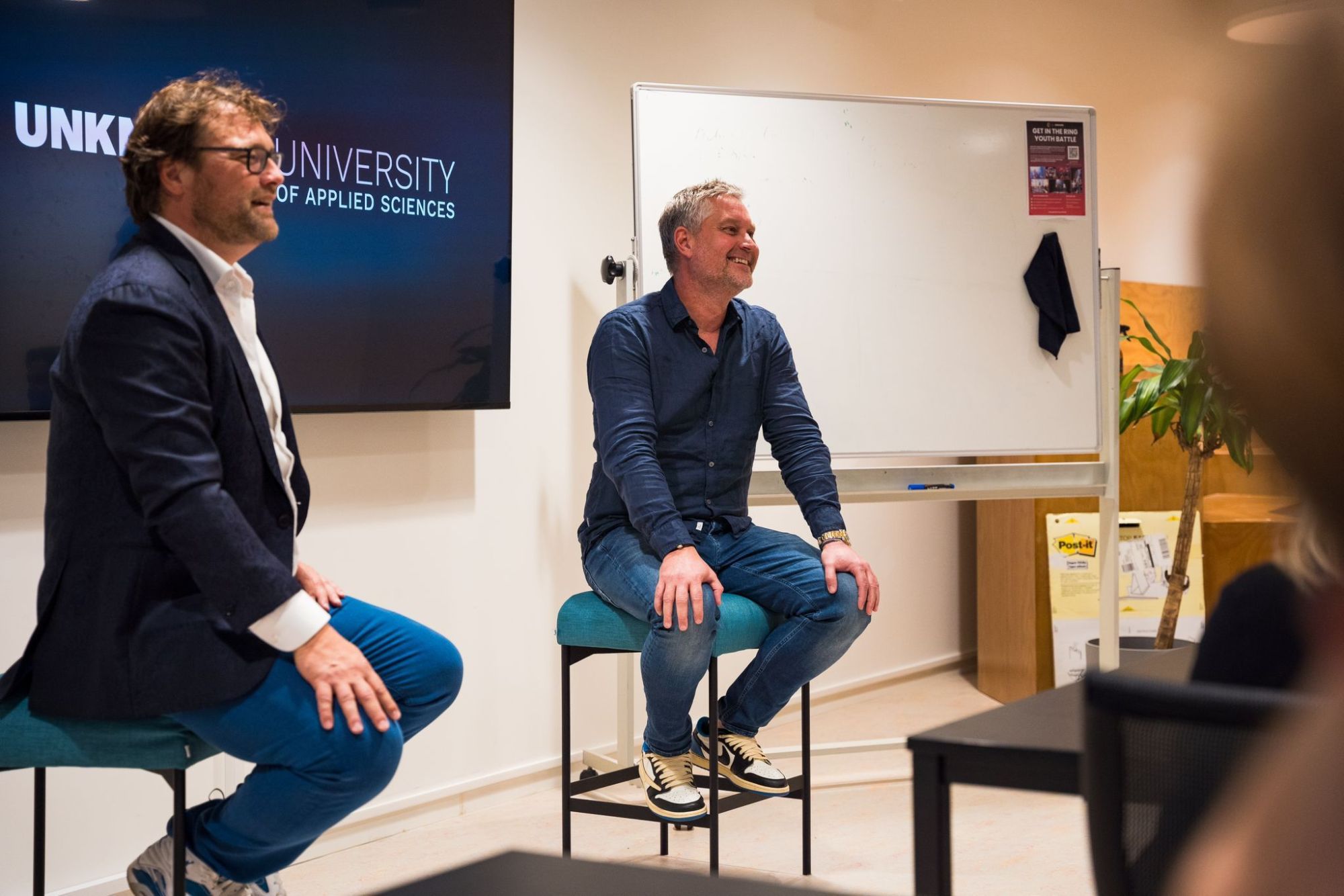 David Dwinger Q&A at Unknown University of Applied Sciences